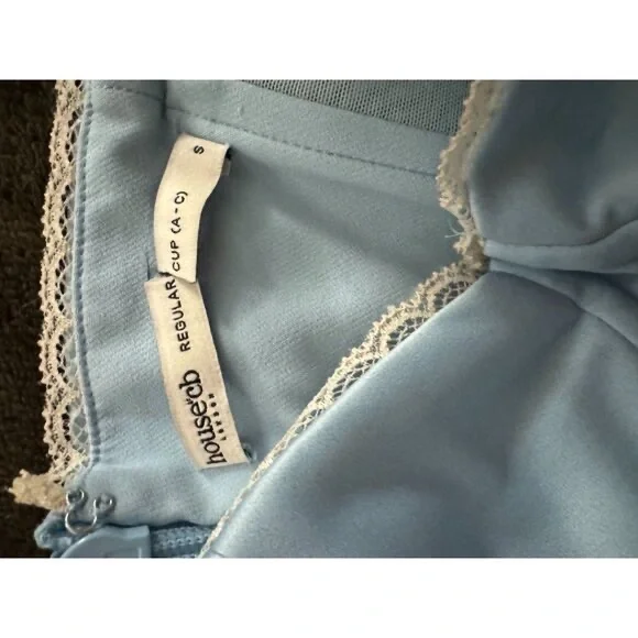 House of CB Mademoiselle cinderella blue tulle midi dress - Small - Picture 4 of 6